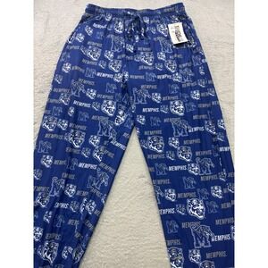 Sideline Apparel Memphis Tigers NCAA Lounge Pants Blue Mens Large NWT